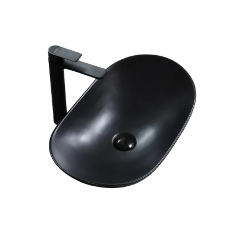 

Table Basin Art Oval Black Table Vintage Bathroom Nordic Industrial Style Loft Style