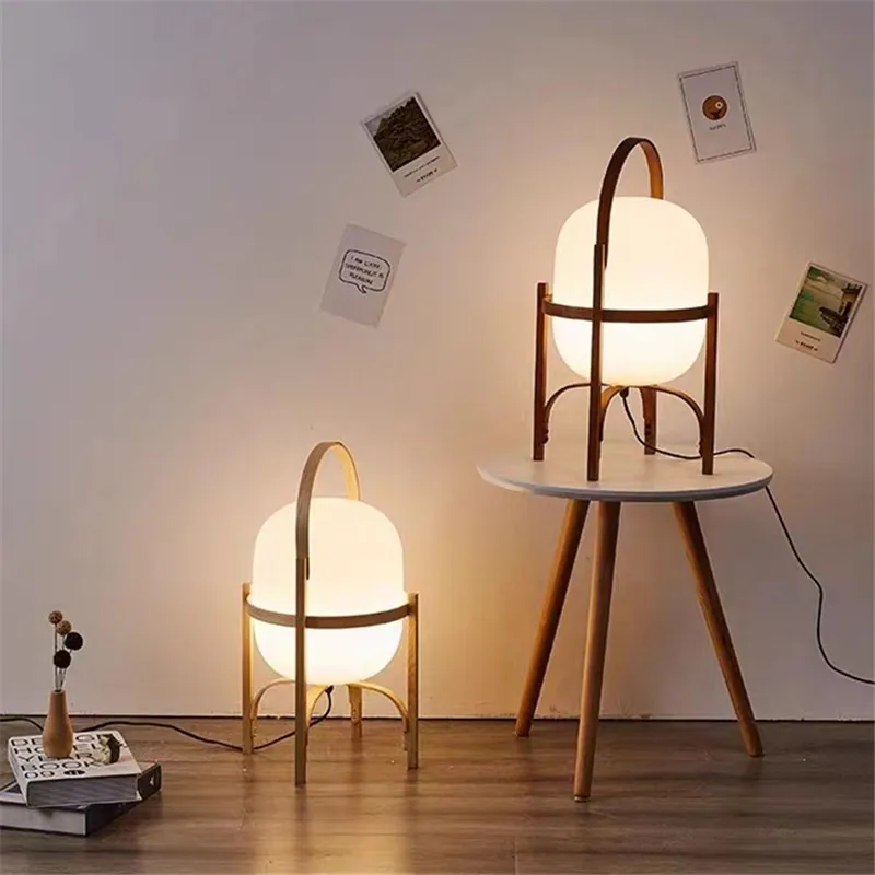 Imagem -04 - Abajur de Vidro Cestita Abajur de Vidro Lâmpadas Minimalistas para Cabeceira Sala de Leitura Quarto Japonês Decoração Luz