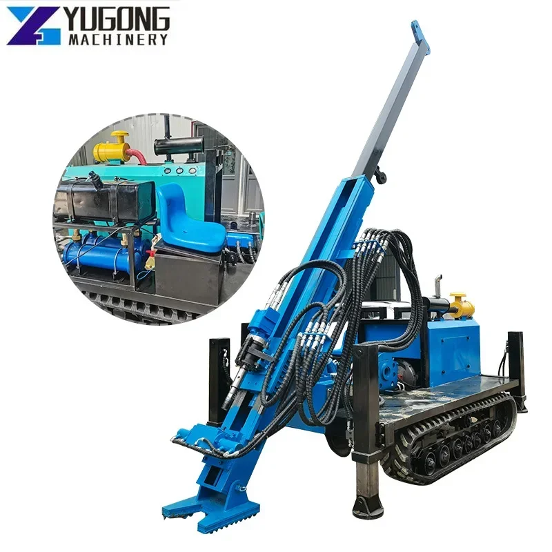 YG Borehole Deep Water Well Drilling Rig Machine Crawler Climbing Mutifunctional Hydraulic Rock Soil Mine Exploration Drill Rig