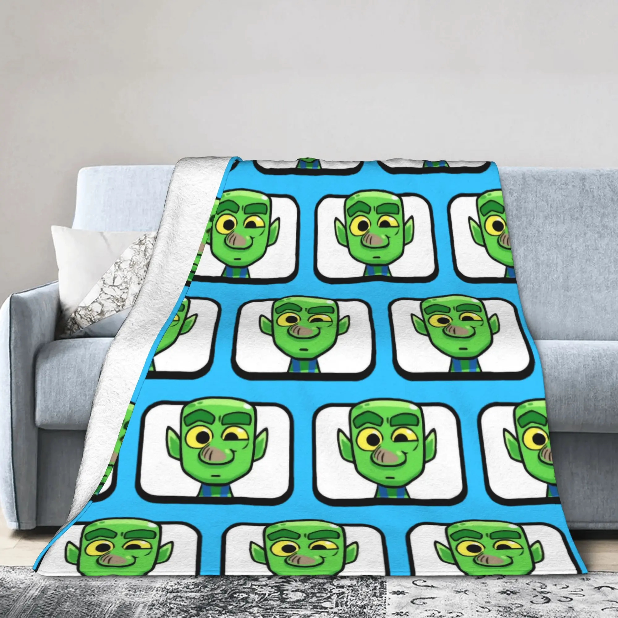 العين تويتش عفريت الصدامات رويالز بطانية الصوف الشتاء المحمولة سوبر لينة رمي البطانيات للسرير الأريكة لحاف #5