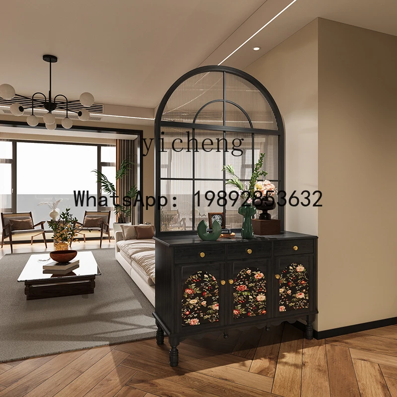 

X6 screen shoe cabinet entry door living room partition cabinet bathroom bedroom shelter home storage