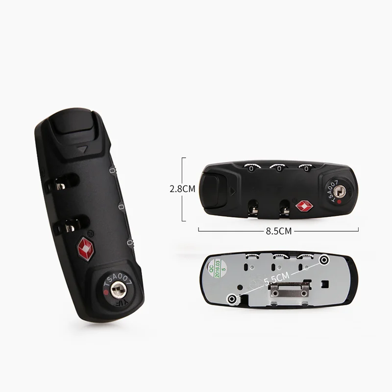 Suitable For S003 Original Baggage Customs Lock Luggage Accessories Combination Lock Simple Portability Anti-theft Security