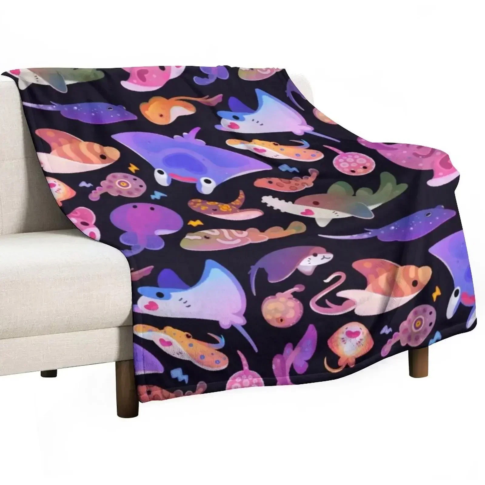 

Ray Day Throw Blanket Perfect for Sofas and Beds Adds Fashionable Touch to Your Home Textiles Collection