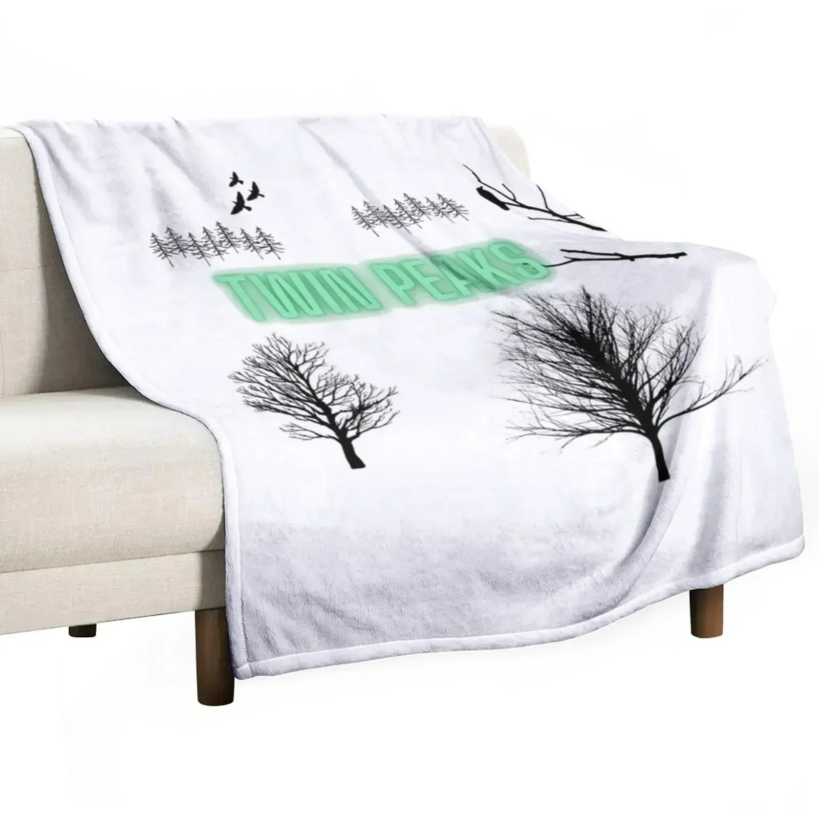 

twin peaks Throw Blanket Fade Resistant Durable Throw Blanket