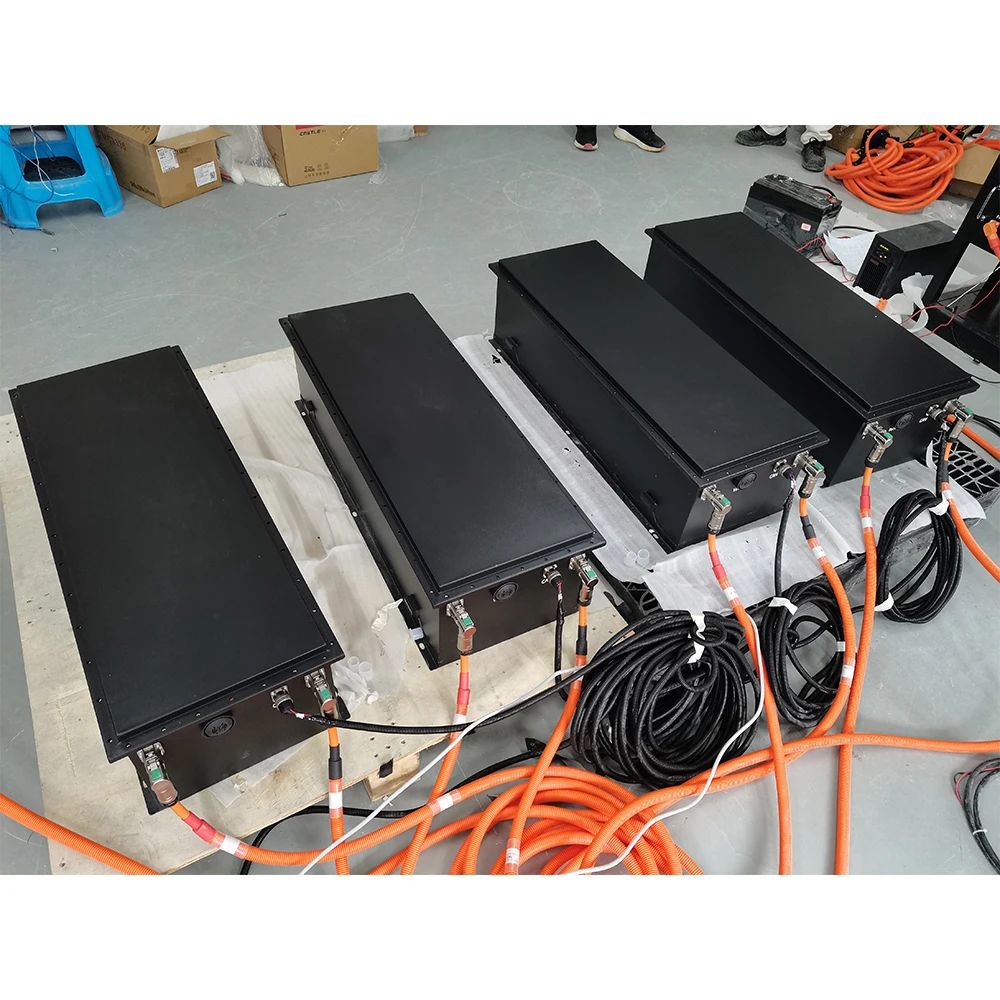 60~200KW Electric Car Conversion Kit Include Motor, Controller, Battery, VCU, OBC & DC-DC Converter Two in One - view 4