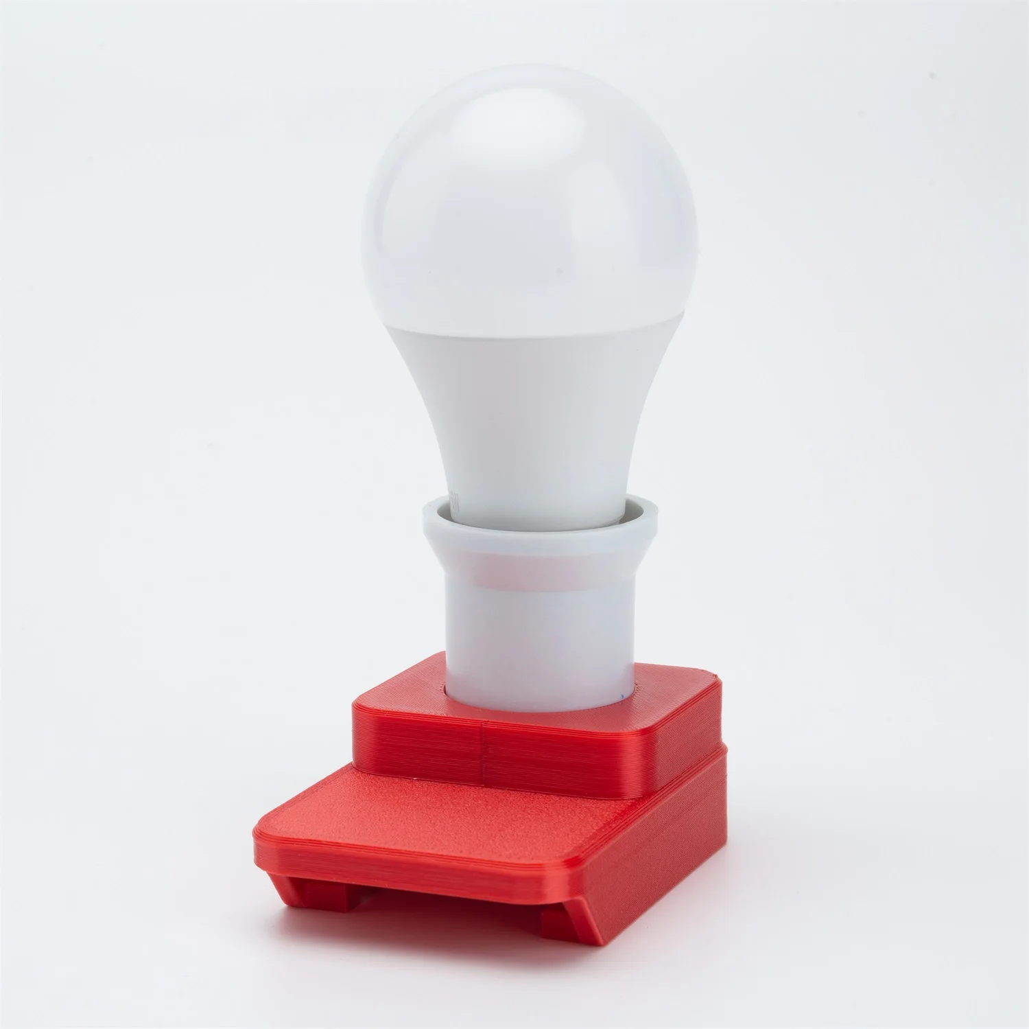 Imagem -02 - Lâmpada de Trabalho Led para Bauer Série 20v 5w E27 Bateria de Lítio Interior e Exterior Lâmpada de Emergência sem Bateria