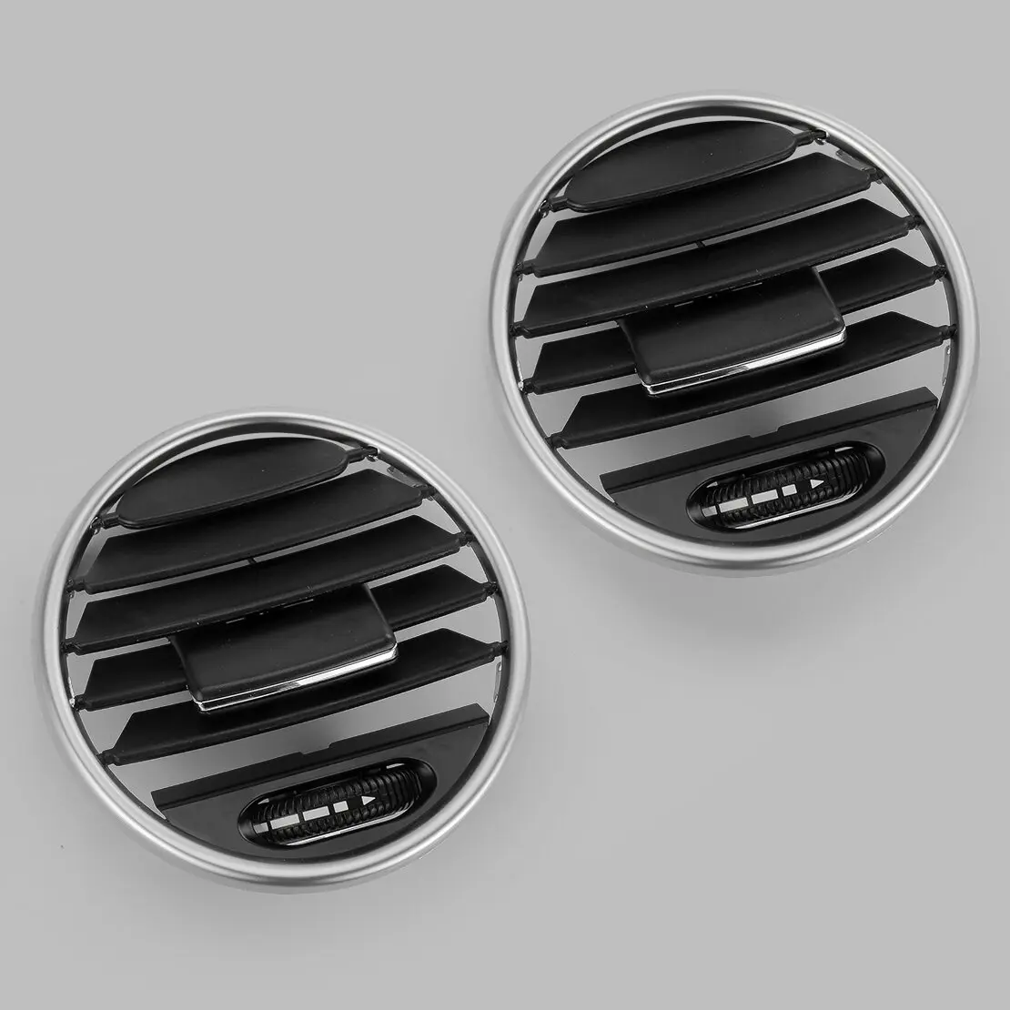 

1648301954 A1648301954 2 шт. черные решетки центрального воздуховода кондиционера для приборной панели, подходят для Mercedes-Benz ML350 GL450 ML63