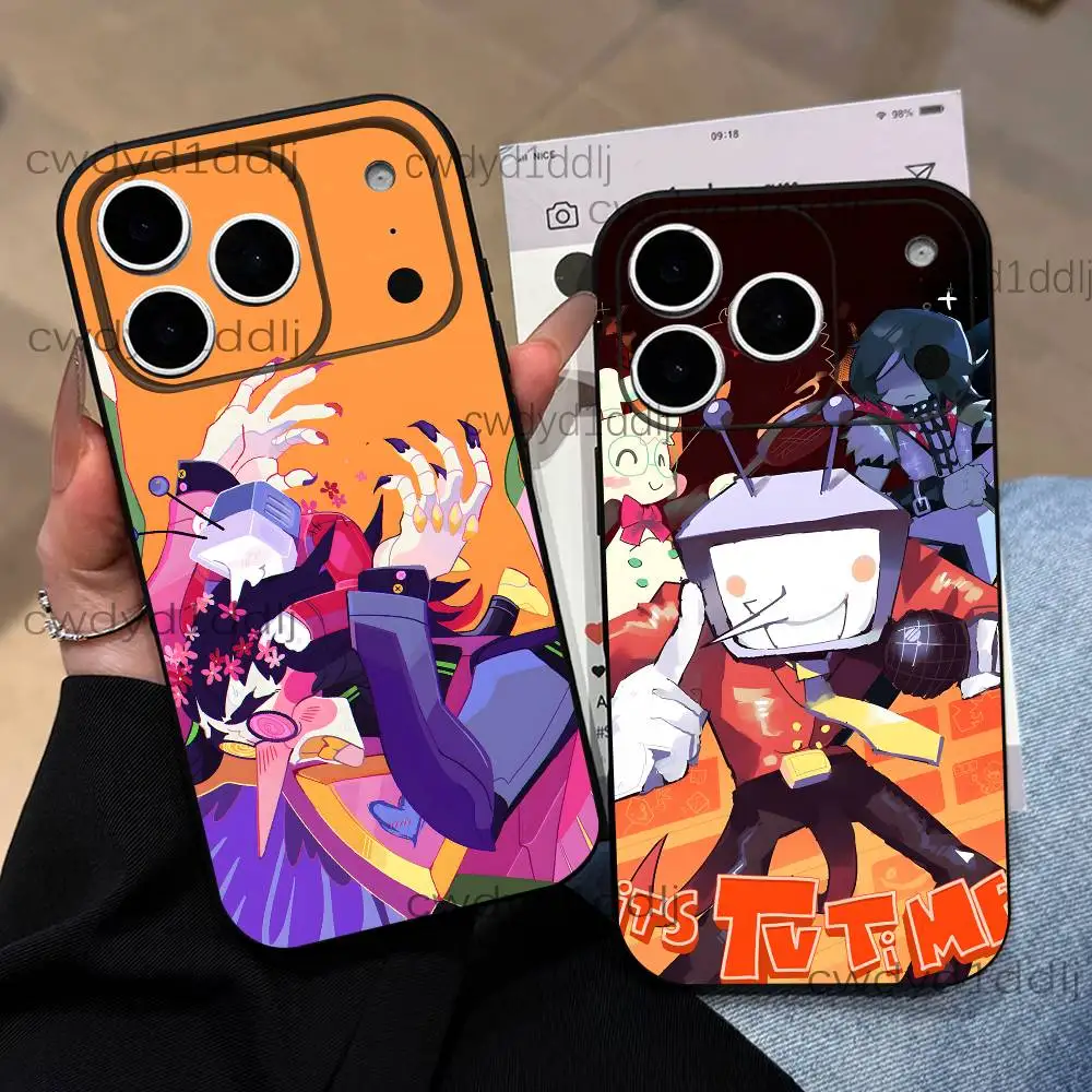 

Tenna Spamton D-Deltarune Game Phone Case For iPhone 17,16,15,11,12,14,13 Pro Max Mini XS,XR,7 Plus Air Shockproof Soft Cover