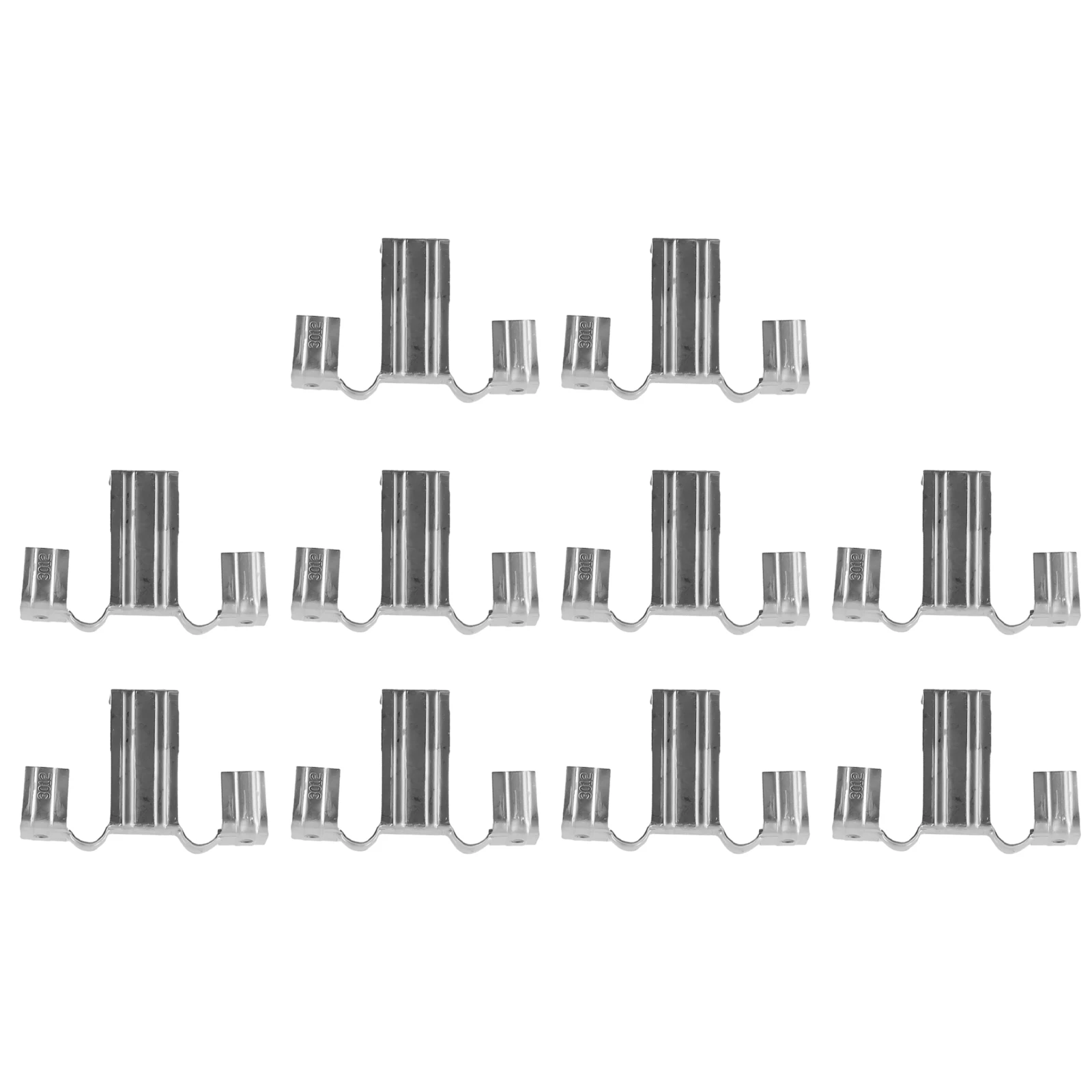 Brand New Water Guide Clip Redirection Clips 10Piece for sliver Stainless Steel Water Redirection Clip Set Brand