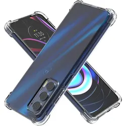 Crystal Clear Shockproof Cases Soft TPU Protective Cover for Motorola Moto Edge 2021 / Edge 5G UW Case