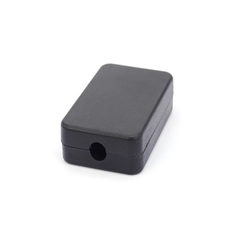 1Pcs 40x20x11mm Quality ABS Plastic White/Black Box Instrument Case Wire Junction Boxes DIY Wire Box Storage Case Boxes