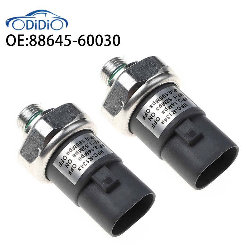 ODIDIO 88645-60030 Sensor de presión de aire acondicionado A/C de 4 pines para Toyota Corolla Land Cruiser Matrix RAV4 Sienna Lexus 8864560030
