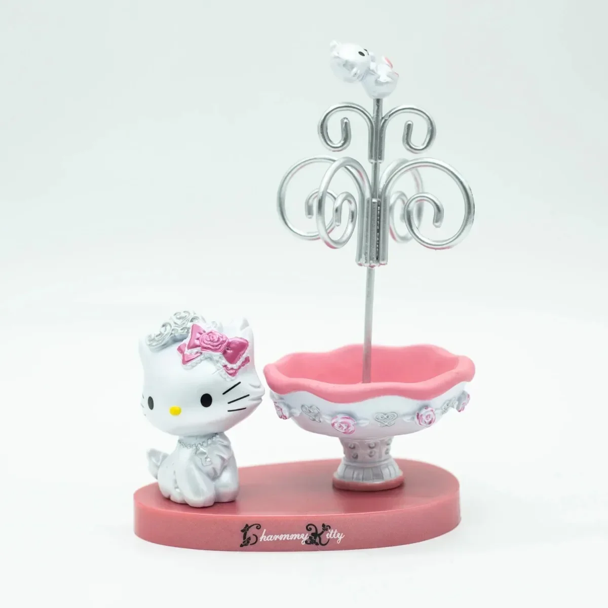 Sanrio Charmmy Kitty Hellokitty\'s Pets Cute Doll Mini Figurine Table Decoration Kids Girls Birthday Gifts Collectible Figure Toy