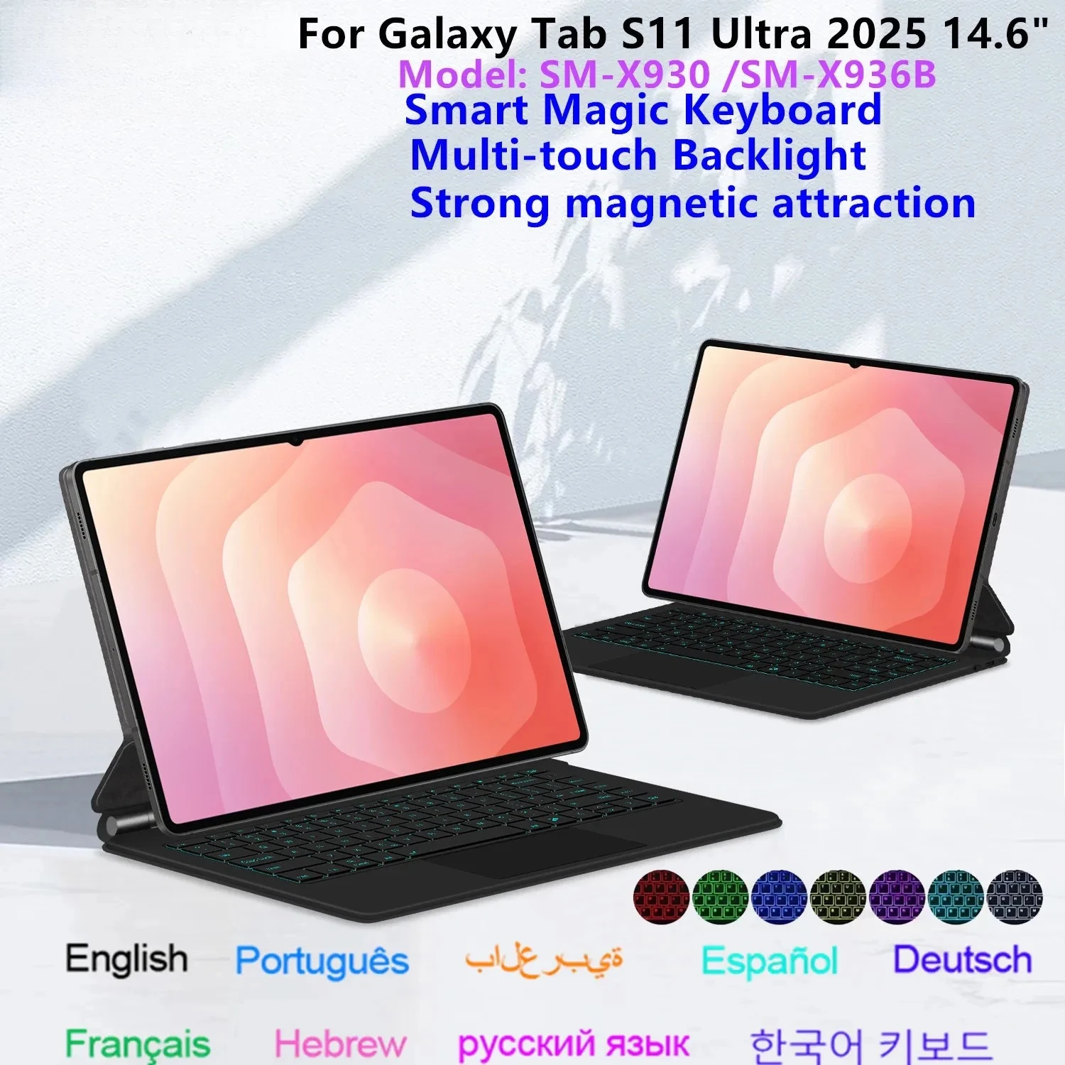 Magic Keyboard For Samsung Galaxy Tab S11 Ultra 14.6