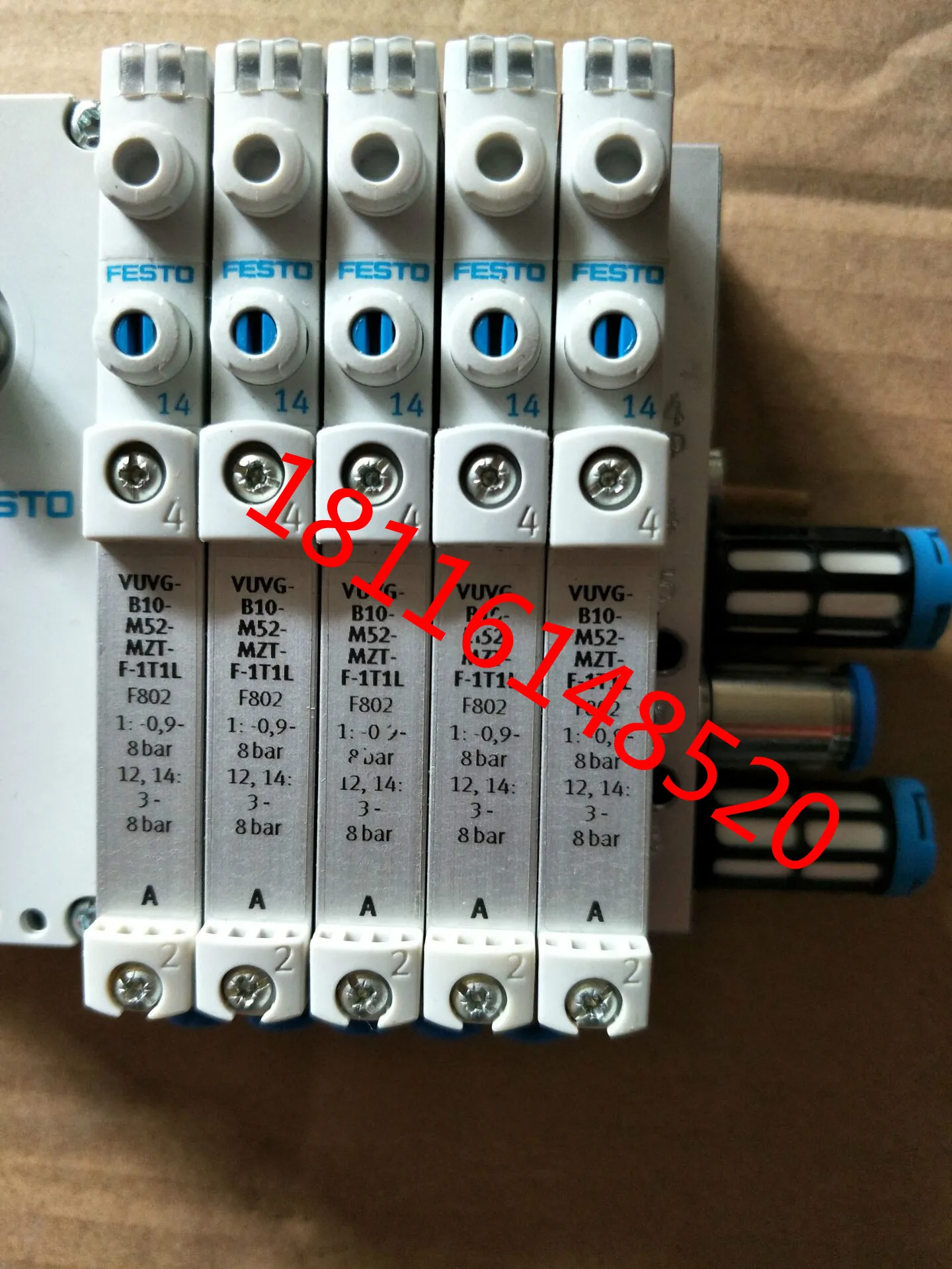 

Festo FESTO VUVG-B10-M52-MZT-F-1T1L 573417 Solenoid Valve 566499 In Stock