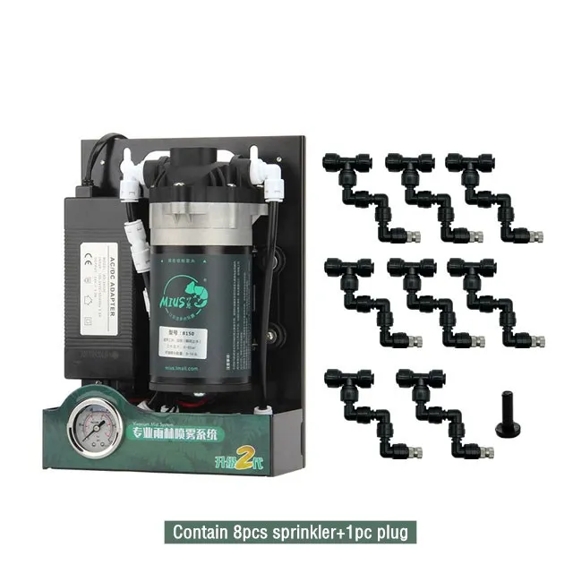 High Pressure Misting System Automatic Fogger for Reptile Terrarium Humidification and Cooling