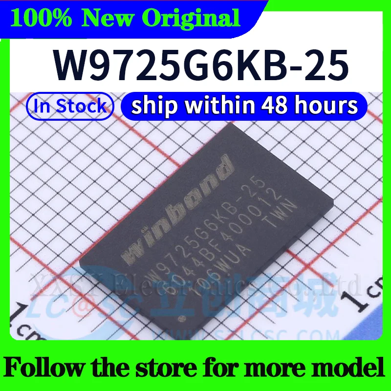 W9751G6NB-25 W971GG6NB-25 W971GG6SB25I W972GG6KB-25 W9712G6KB-25 W9725G6KB-25 En stock Envío 48 horas