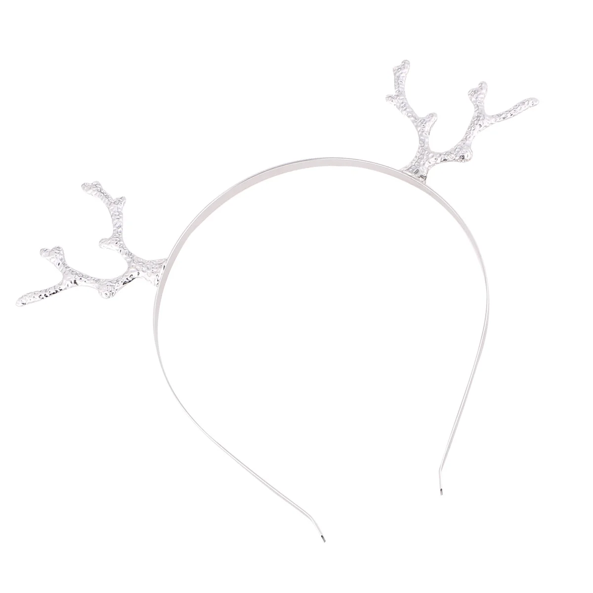 

1Pcs Festive Antler Headband Alloy Design Hair Hoop for Holiday Party Masquerade Mardi Gras Cosplay Kids Adults Accessory