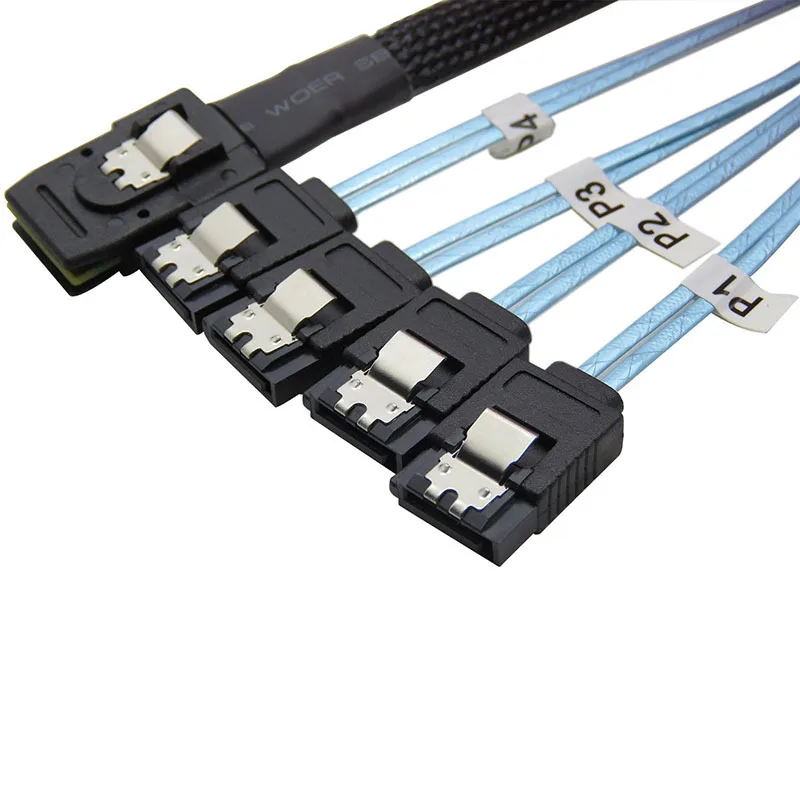 MiniSAS36P к 4 * SATA прямое подключение, серверный массив, кабель для передачи данных, компьютерный жесткий диск, порт sata