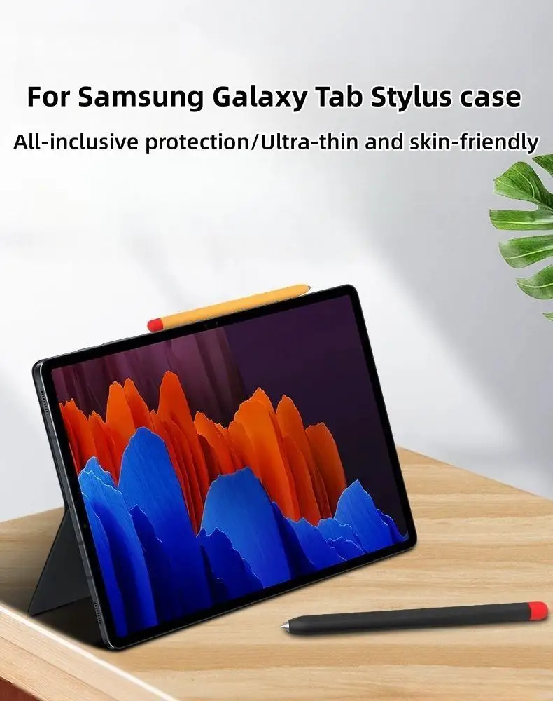 Silikonhülle für Samsung Galaxy Tab S10 S11 Ultra S6 Lite S7 S8 S9 Stift Schutzhülle Weiche Stoßfeste Tablet-Stylus-Hülle – Detail 1