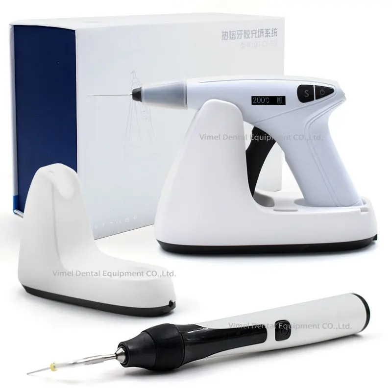 Dental Endo Obturation System Hot Melt Filling Gun/Pen with Heating Tip Odontologia Gutta percha Gun Endodontic Obturation