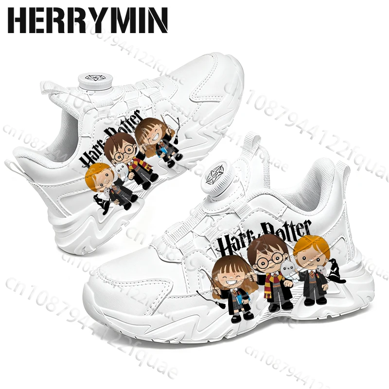 

Hot Selling Harry Potters Kids Casual Sneaker Boys Girls Interesting Pattern Print Platform Soft Sports Shoes Durable Anti Slip