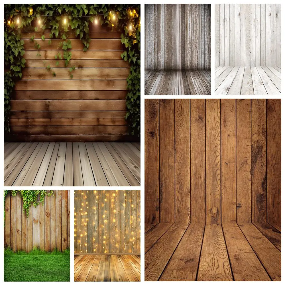 

Rustic Wood Backdrop Glitter Lights Baby Portrait Adult Pet Food Art Photo Birthday Party Wedding Photography Background Decor