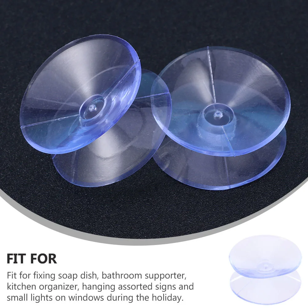 24 шт. силиконовые прозрачные двусторонние подушечки на присоске, стеклянные бамперы для стола, проставки, противоскользящие прозрачные подушечки для дома и фестиваля