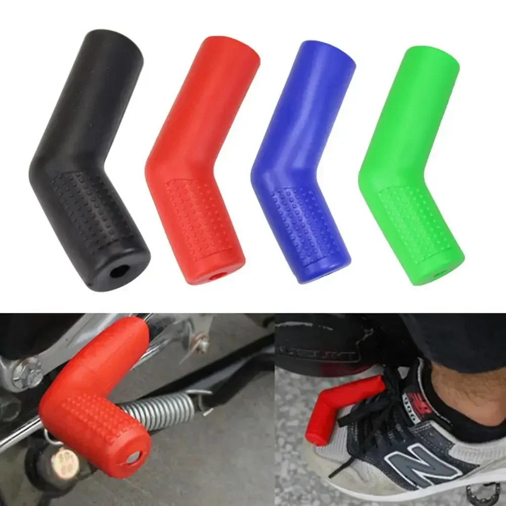 Protectores universales de palanca de cambio de marchas para motocicleta, cubiertas de palanca de cambios, funda de cambio de zapato, cubierta de