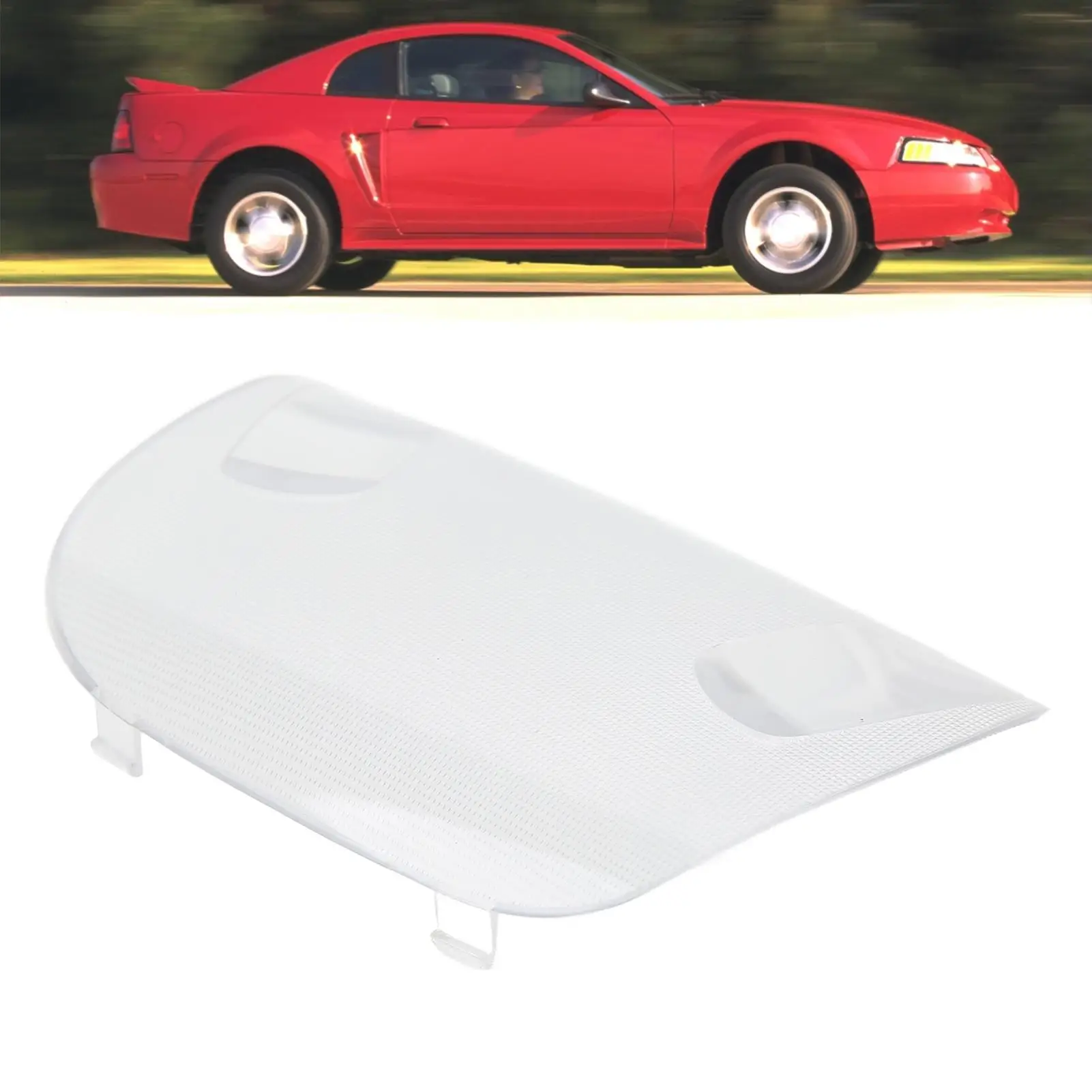 Ppオーバーヘッドドームライトカバー、フォードマスタング1994-2004、F4DZ-13783-Aの代替品