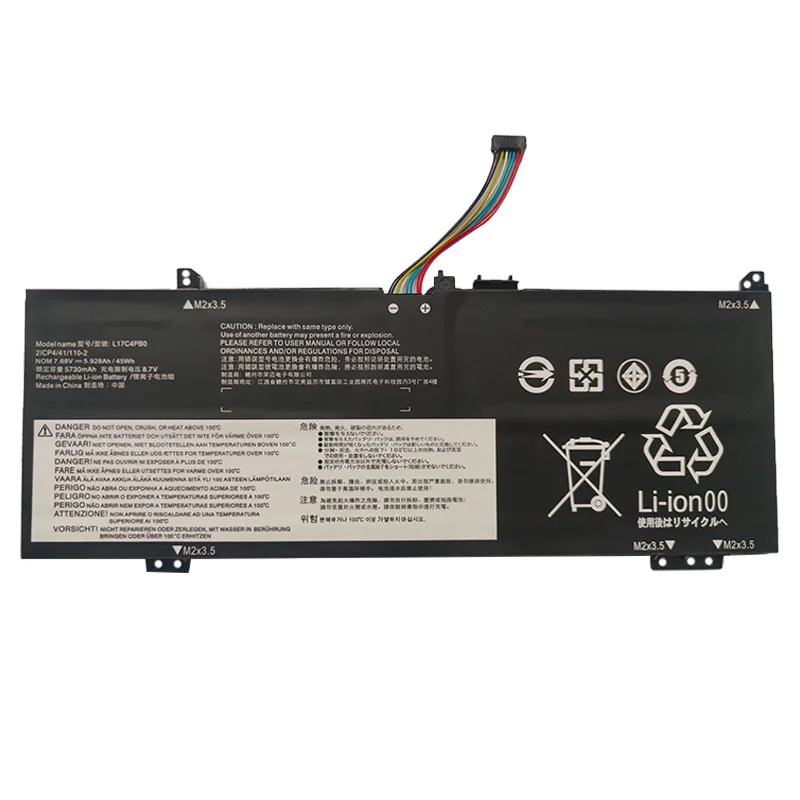 New L17C4PB0 Laptop Battery For Lenovo Flex 6-14IKB Ideapad 530S Yoga 530 Xiao xin Air 14 15 2018 L17M4PB0 L17C4PB2 L17M4PB2