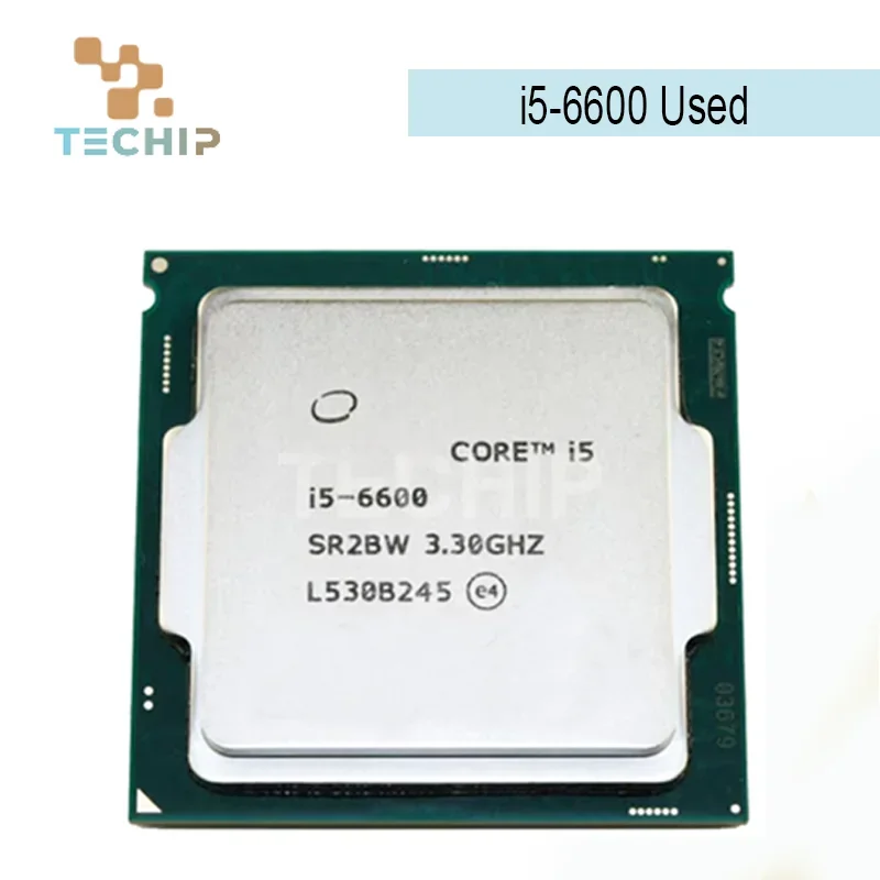 

100% Оригинальный Core i5-6600 i5 6600 3,3 GHz SR2BW/SR2L5 6M 65W LGA 1151 CPU Процессор