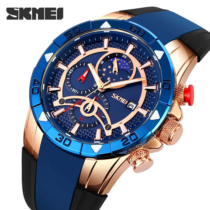 

SKMEI Fashion Date Quartz Men Watches Top Brand Luxury Male Clock Chronograph Military Sport Mens Wrist Watch Relogio Masculino