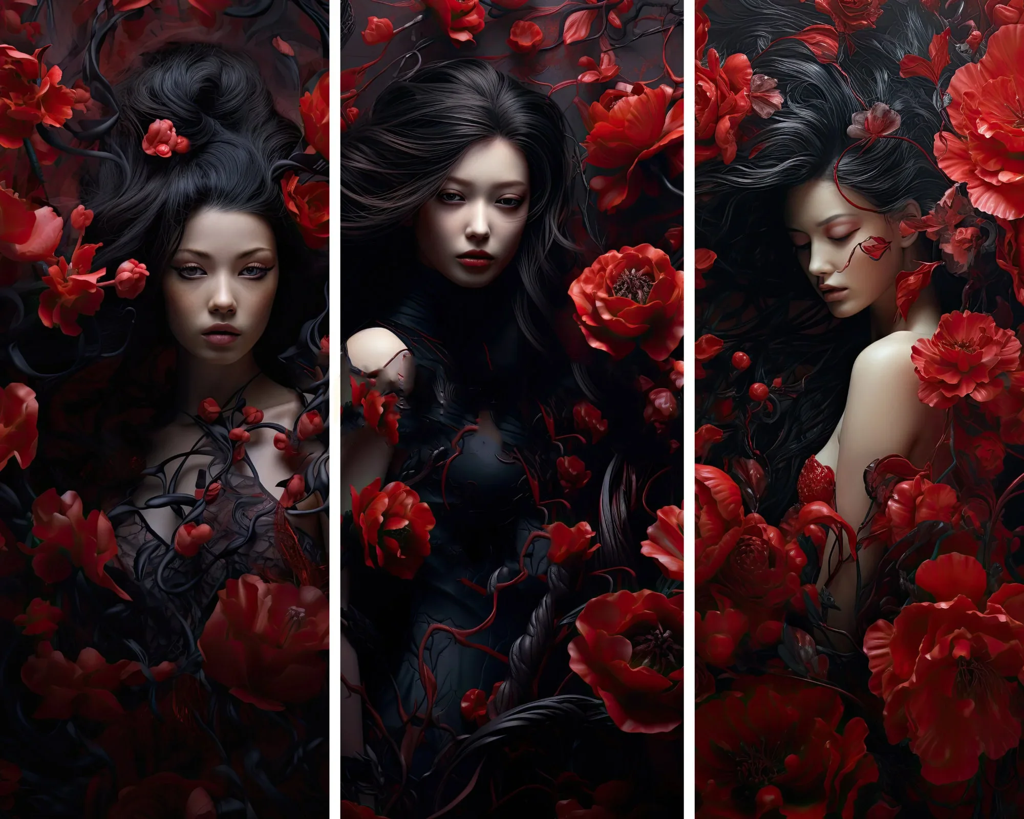 Mehofond Fotografie Achtergrond Retro Rode Bloemen Volwassen Verjaardagsfeestje Bruiloft Moederschap Portret Decor Achtergrond Fotostudio