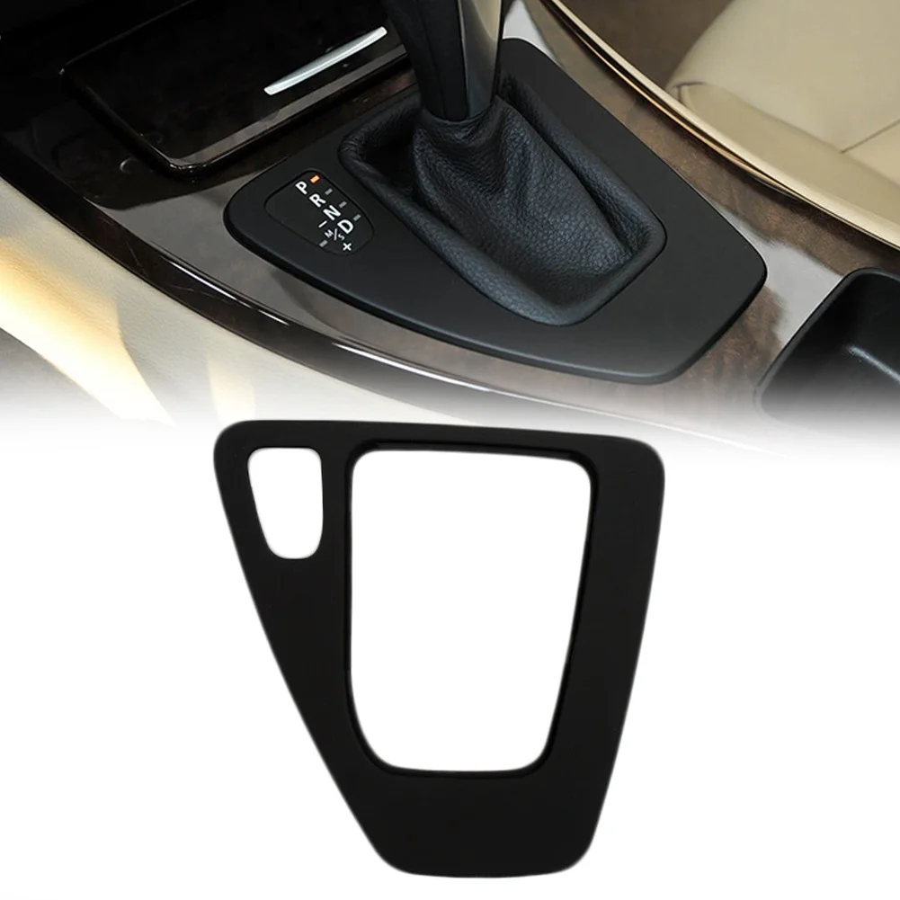 1pcs Car Shift Lever Bezel Trim For BMW For 3 Series For E90 For E92 For E93 Number 51167155643 Plastic Auto Replacement Parts - view 2