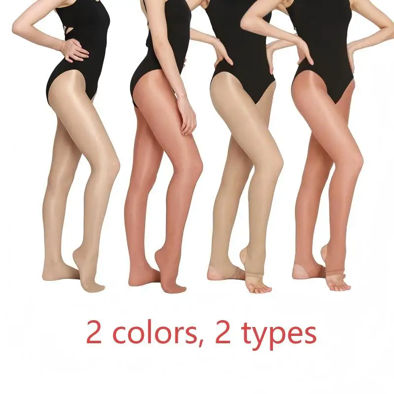 Tights Pantyhose Girls Children Women Latin Dance Tights Yoga Bodysuit Aerobic Socks Yoga, aerobics, cheerleading, stage flash, - Image 5