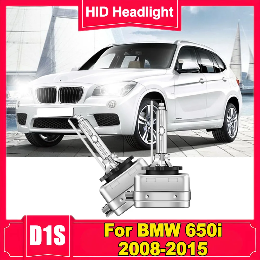 

2 шт. D1S ксеноновые фары 6000K супер яркие оригинальные HID фары ближнего света для BMW 650i 2008-2013 2014 2015 Plug and Play