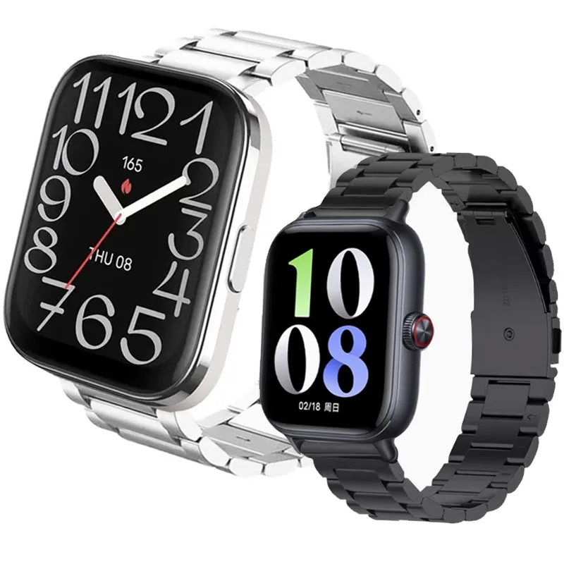 

Металлический ремешок Pop 20 мм 22 мм для умных часов Amazfit Bip 5 6 Unity, браслет для Amazfit Bip 6 5/2 Mini/4 Mini/gts 3, ремешок для часов Brac