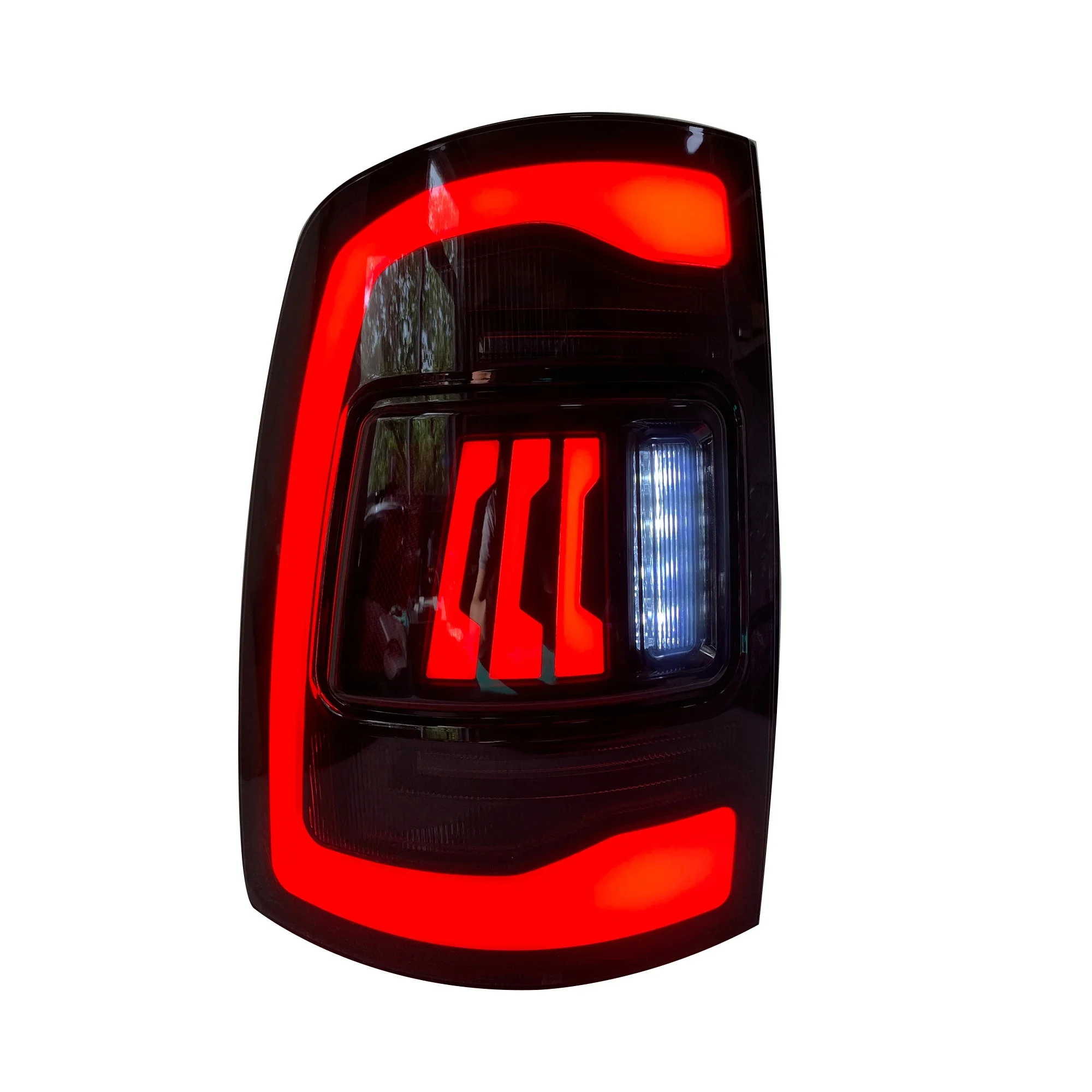 New RGB Style DRL LED Tail lamp New Design Rear Lamp Full LED Taillight Assembly For Dodge Ram 1500 2009-2018