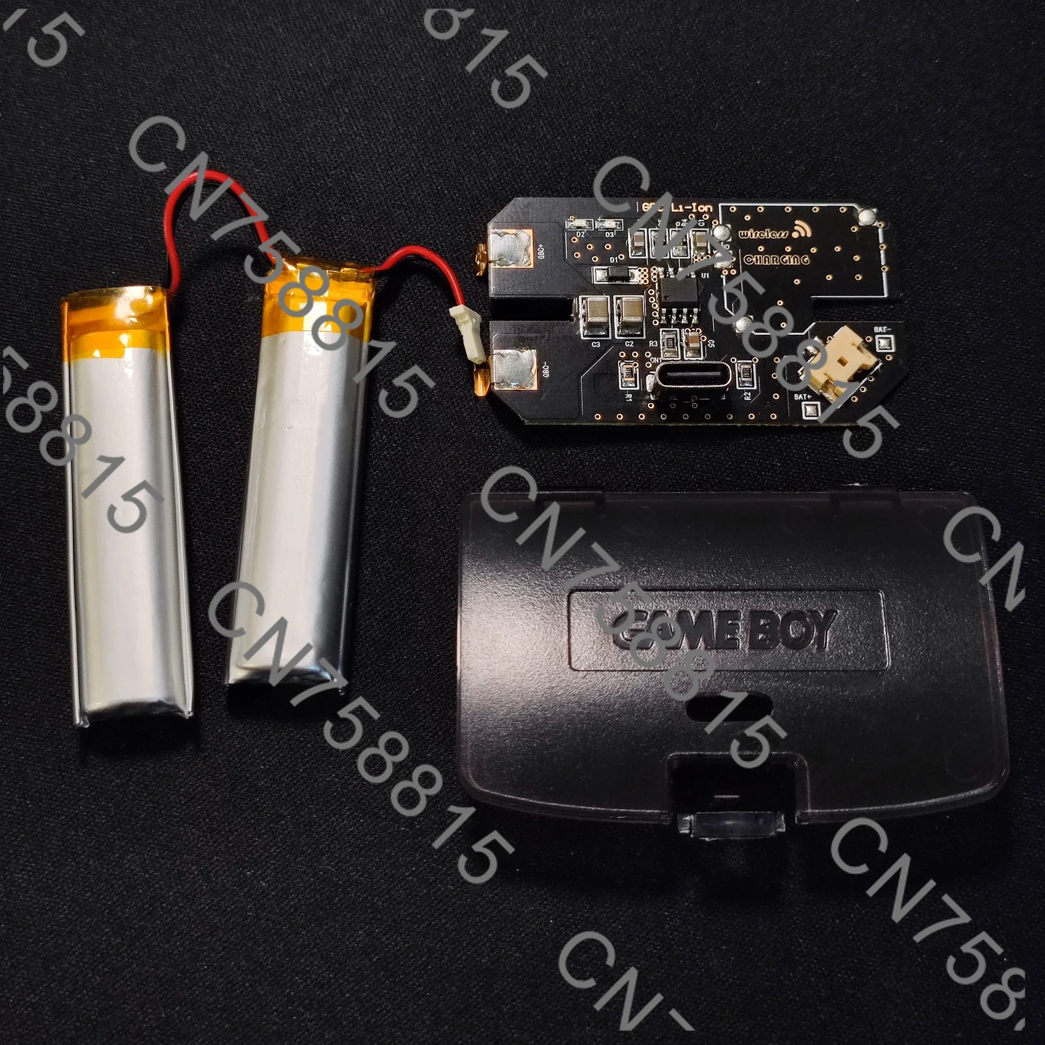 Suitable for GBC lithium battery GAMEBOY color version, no cutting and welding required, rechargeable lithium battery module