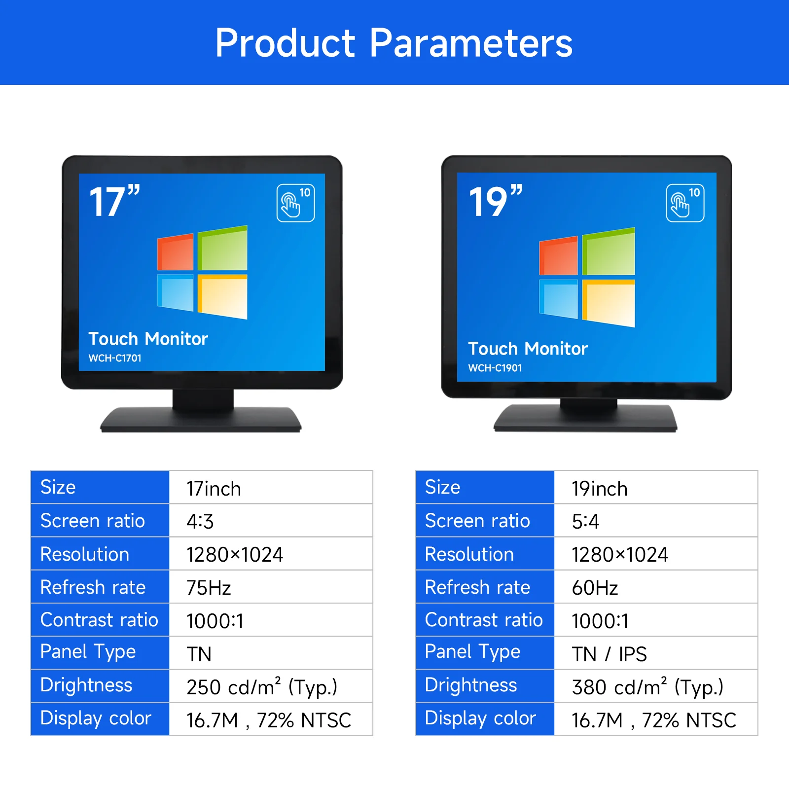 شاشة 15.6 بوصة تعمل باللمس 1080P HD عرض IPS شاشة عريضة LED سطح المكتب LCD سوبر ماركت نظام POS واجهة USB سريع جديد #6