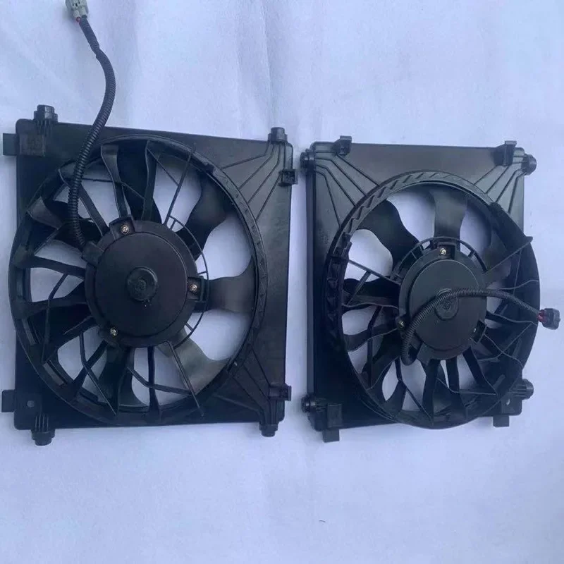 

New! 6007614-00-D 6008358-00-D Radiator AC Condenser Cooling Fan (Left & Right) for Tesla Model S 2012-2020 Brand New