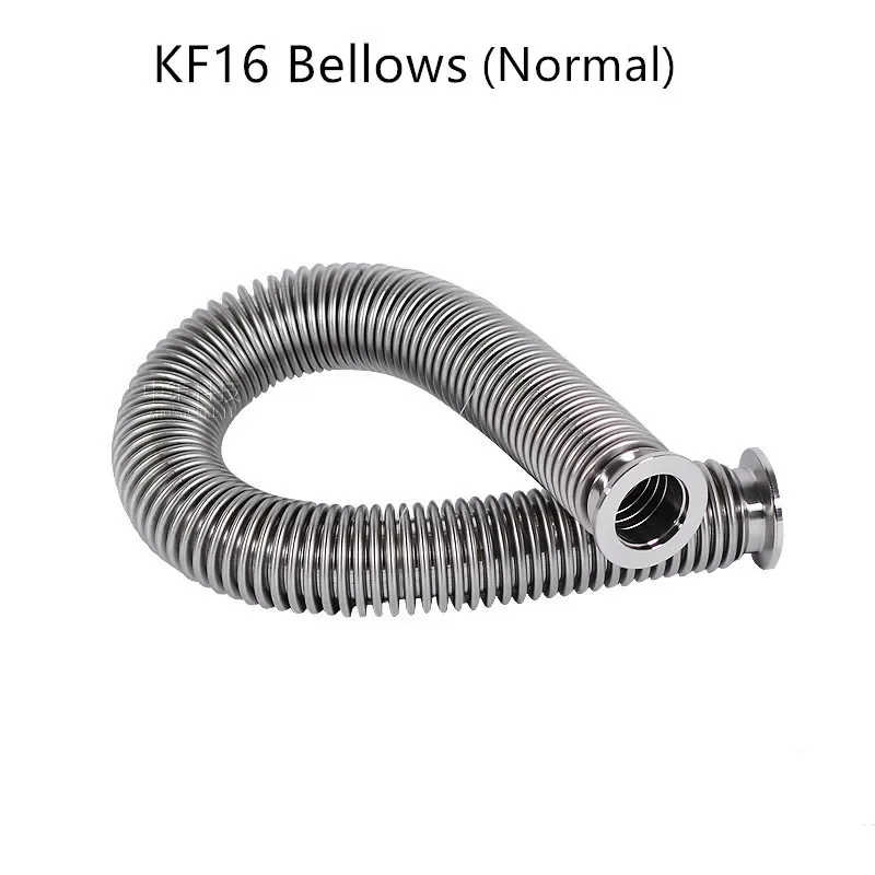 

KF16 Normal Type 100-1000mm High Vacuum Bellows Stainless Steel 304 Vacuum Flange Fitting Bellows Pipe Pipe Connector Fitting