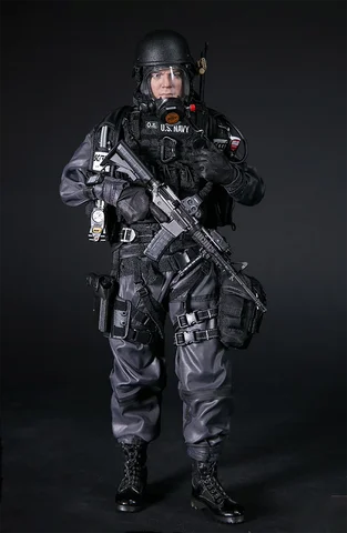 DAMTOYS DAM78050 1/6 Us Navy Commanding Officer Male Soldier Action figure Doll Full Set Collectible Toy