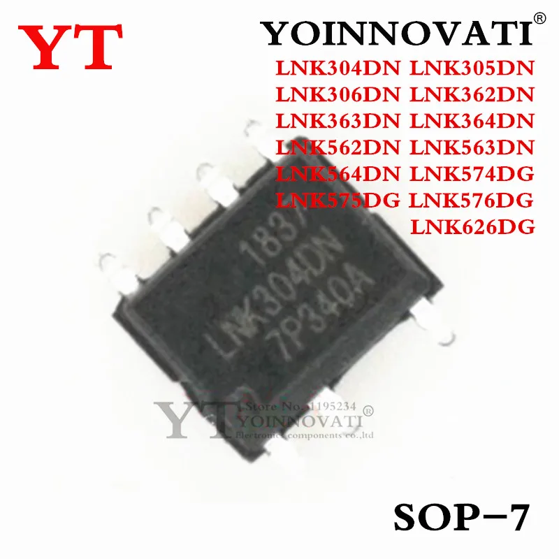 5PCS LNK304DN LNK305DN LNK306DN LNK362DN LNK363DN LNK364DN LNK562DN LNK563DN LNK564DN LNK574DG LNK575DG LNK576DG LNK626DG -7