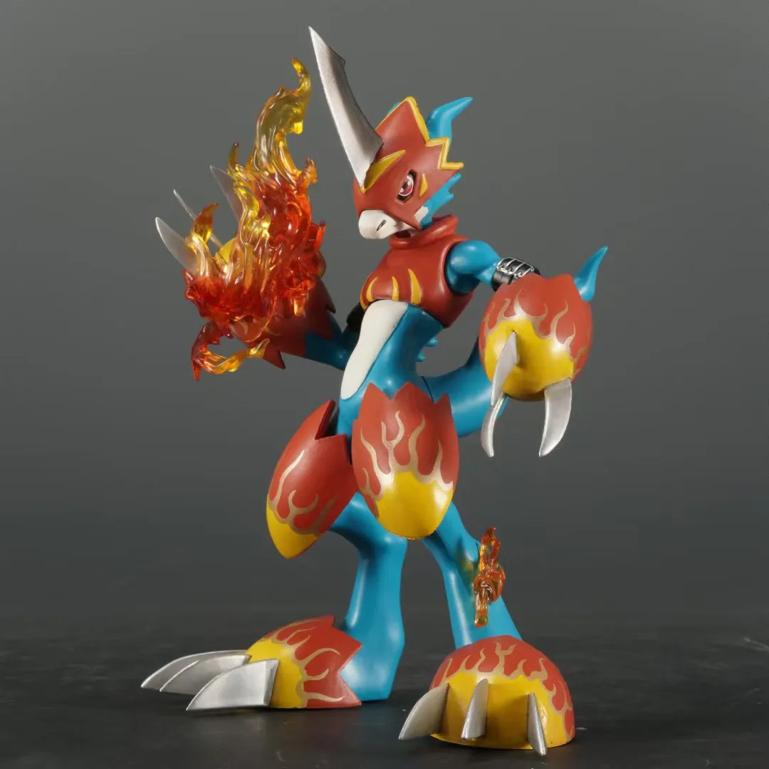 Figura de monstruo Digital de 18cm, figura de Fladramon Gk Digimon, figura de acción coleccionable, decoración de dibujos animados, modelo, juguete para niños, regalo de Navidad