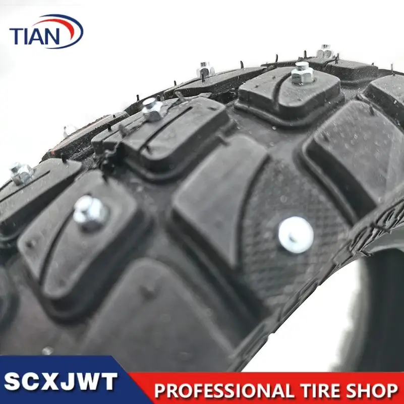 NEW 10x3 Inch Cross Country Anti Skid Pedal Scooter Tire Winter Snow Outer Tyre 255x80 for Speedual Grace 10 Zero 10inch scooter
