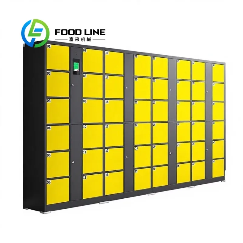 Smart Locker Modular intelligent storage cabinet, scratch resistant panel, used for community residents parcel temporary storage