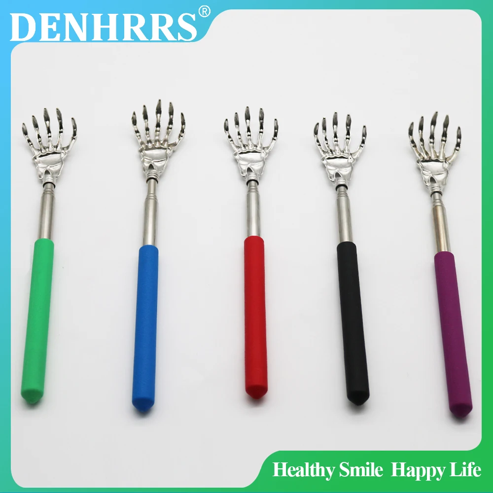 Extendable Stainless Steel Back Scratcher Massager - usage example