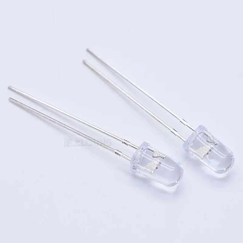 Flickering LED Candle Diode Light, Flicker Lamp, Flash Blink, Diodo, Vermelho, Amarelo, 3mm, 5mm, 50-1000Pcs